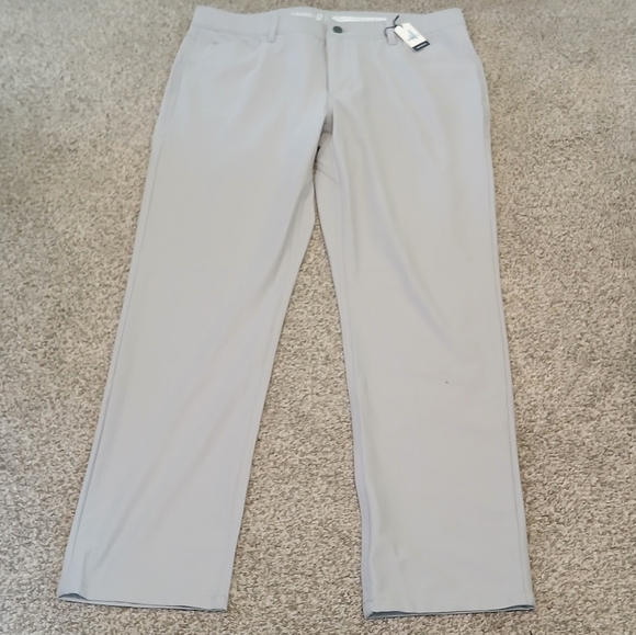 Johnnie-O Prep-Formance Flat Front Cross Country Pants Men's Size 36 X 32 (NWT) - Picture 1 of 7